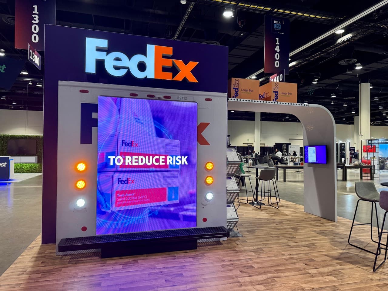 Fedex Video Wall